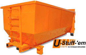 Roll-off dumpster containers